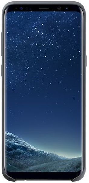 Клип-кейс Samsung Silicone Cover для Galaxy S8+ (черный)