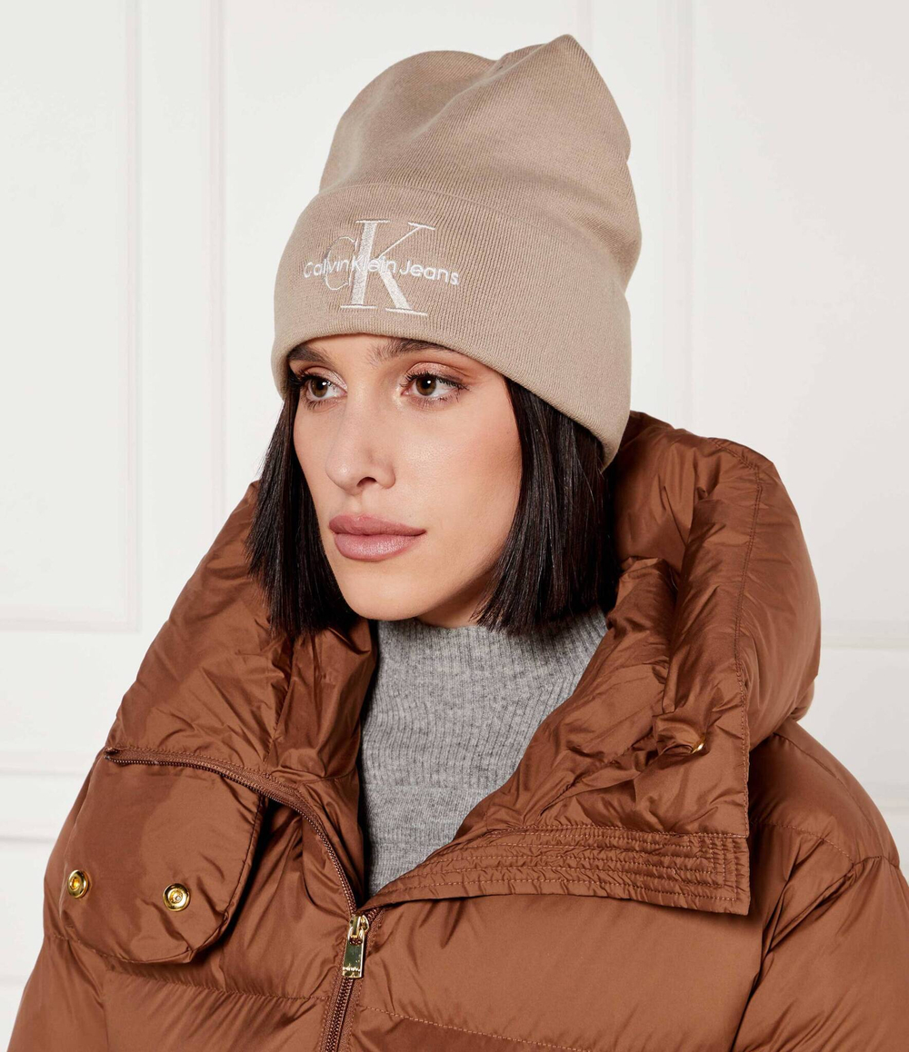 Шапка Embro Calvin Klein Jeans - бежевый(K60K612668)