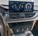 Магнитола для Audi A6/A7 2011-2015 (штатный экран 8") - RDL-8506-12 монитор 12.3" на Android 13, Быстрая, CarPlay, 4G SIM-слот