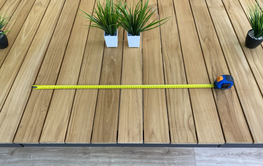 Стол обеденный Ideal Patio ТЕЛЛА  XL из тика 300x100