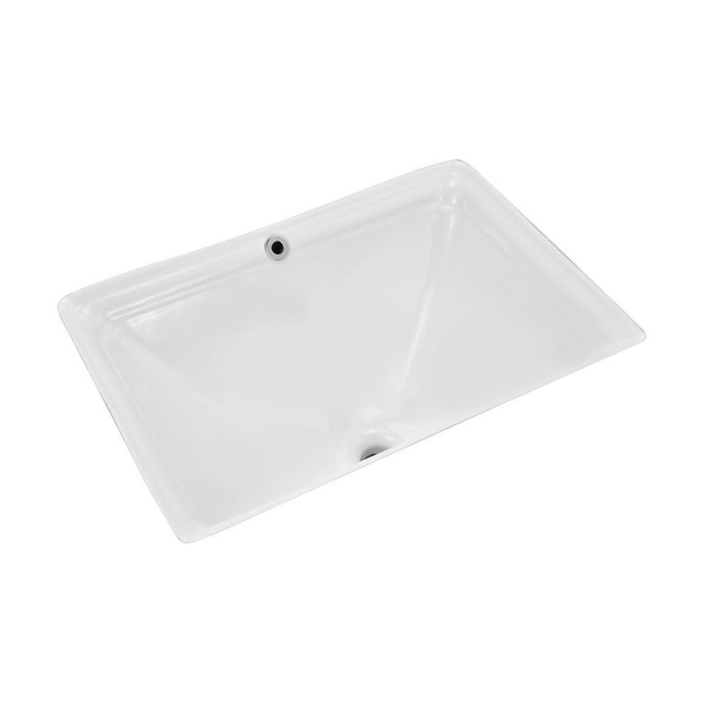 Раковина из белой керамики QPS-WHT-7701PM