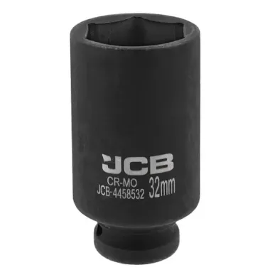 Головка ударная глубокая 1/2'', 32мм (6гр.) JCB JCB-4458532