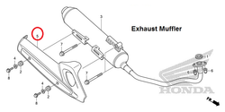 18318-KWN-900. PROTECTOR, MUFFLER