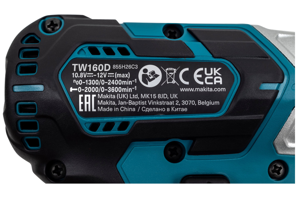 Аккумуляторный гайковерт Makita TW160DWAE