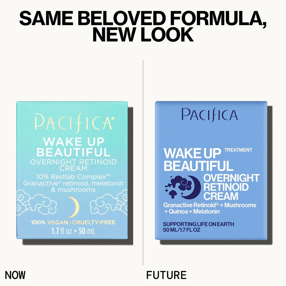 Pacifica, Wake Up Beautiful, ночной крем с ретиноидами, 50 мл (1,7 жидк. унц.)