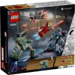 Конструктор LEGO Marvel 76320 Железный Человек и Машина войны против Дронов-молотов