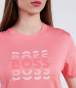 Футболка Ehanni1 10204860 01 BOSS BLACK - розовый(50500054)