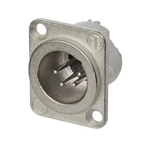 Neutrik NC4MD-LX панельный разъем XLR male с дополнительной защитой от RF помех