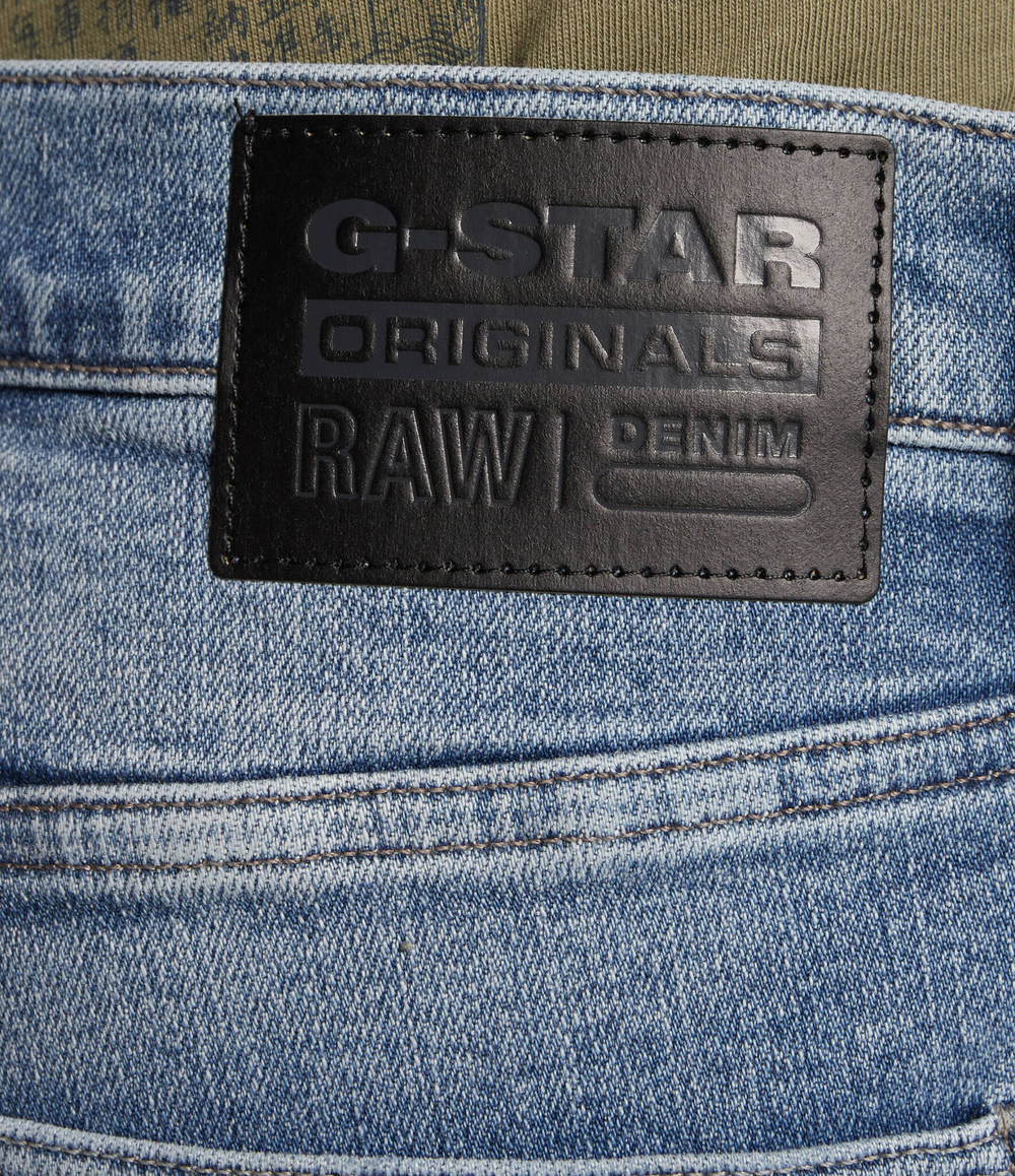 Джинсовые шорты 3301 G- Star Raw - голубой(D10481 D441)