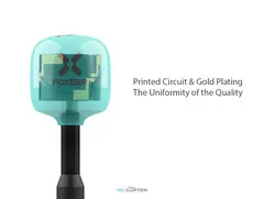Антенна Foxeer Lollipop 4 Plus High Quality 5.8G 2.6dBi FPV Omni LDS Antenna LHCP straightMMCX teal PA1474 (2 шт)