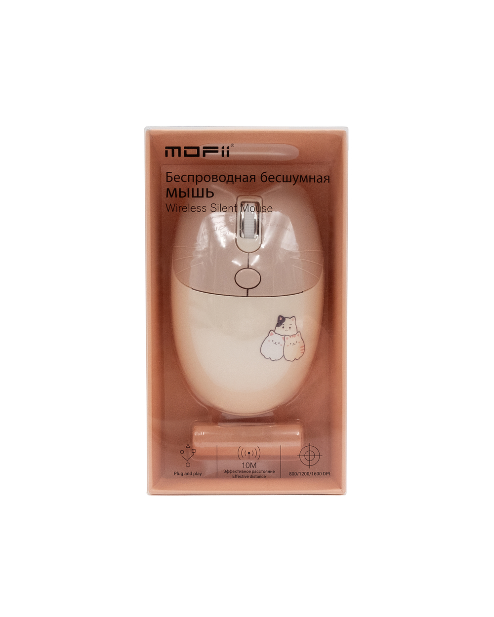 Беспроводная мышь MOFii «Котик»