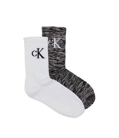 Носки 2 пары CALVIN KLEIN JEANS - графитовый(701224134)