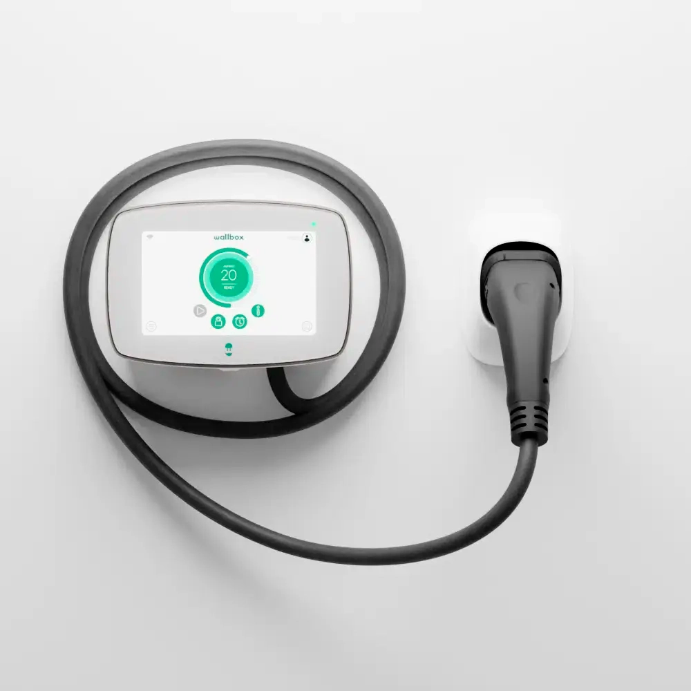 Зарядная станция Wallbox Commander 2 ( 7.4кВт. 5 м . Type 2 )