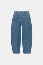 ДЖИНСЫ TAPERED С ВЫСОКОЙ ПОСАДКОЙ — ZW COLLECTION — ZARA