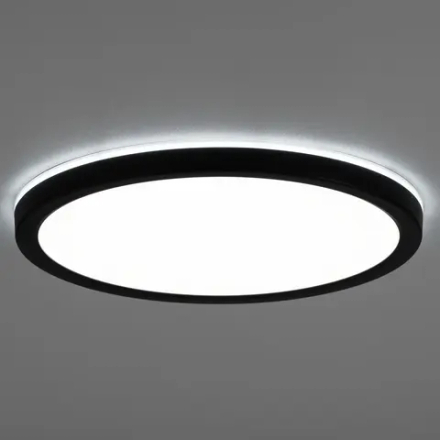 CL738241EL Бейсик Лайн Черный Св-к с пультом LED+RGB 30W