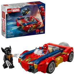Конструктор LEGO Marvel 76336 Spider-Man Car vs. Venomized Wolverine