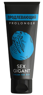 Продлевающий крем для мужчин Sex Gigant Prolonger - 80 мл.