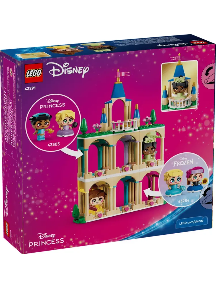 Конструктор Disney 43291 Мини-Белль и Тиана с замком