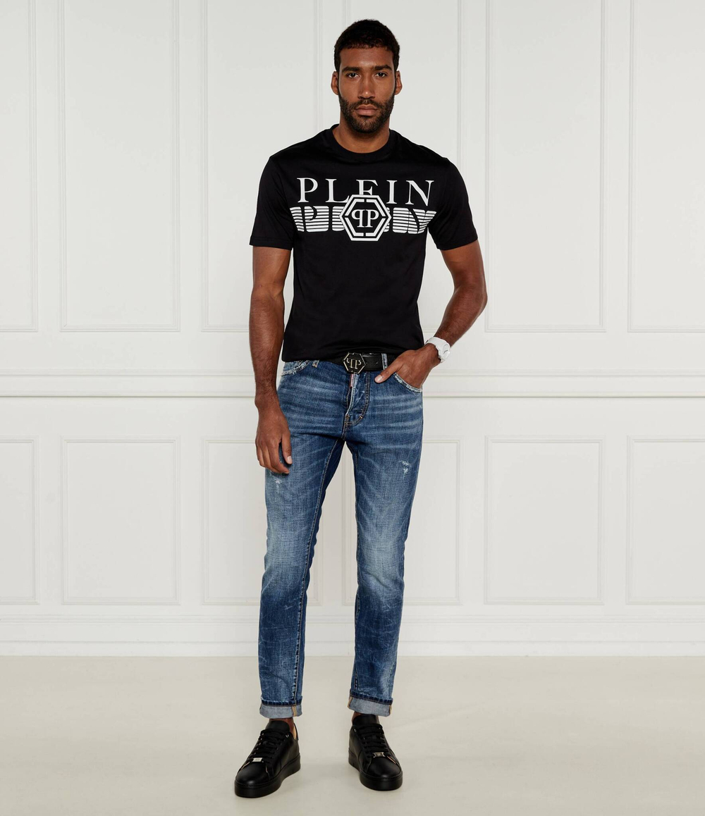 Футболка Philipp Plein - черный(MTK7780 PJY002N)