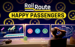 Rail Route - Happy Passengers (для ПК, цифровой код доступа)