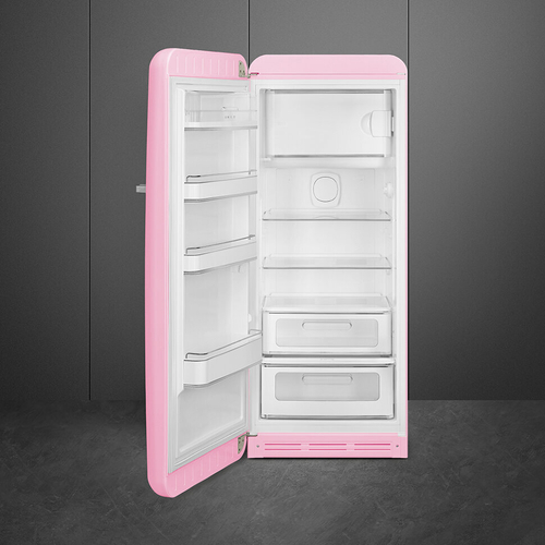 Отдельностоящий однодверный холодильник Smeg FAB28LPK5