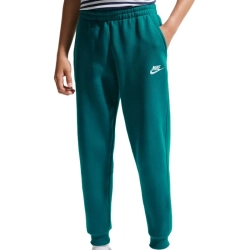 Брюки для девочки теннисные Nike Kids Club Fleece - bright spruce/white
