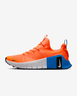 Кроссовки мужские Nike Free Metcon 6 (Оранжевые)