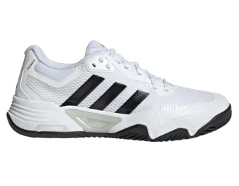 Мужские кроссовки теннисные Adidas Solematch Control 2 M Clay - white/core black/silver metallic
