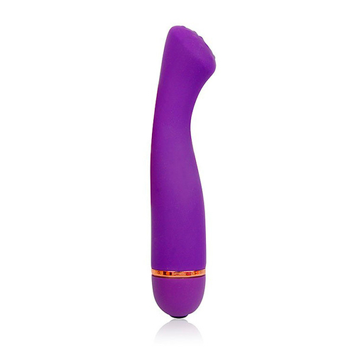 Фиолетовый силиконовый вибратор 15,5см с 20 режимами вибрации Bior Toys Cosmo CSM-23100