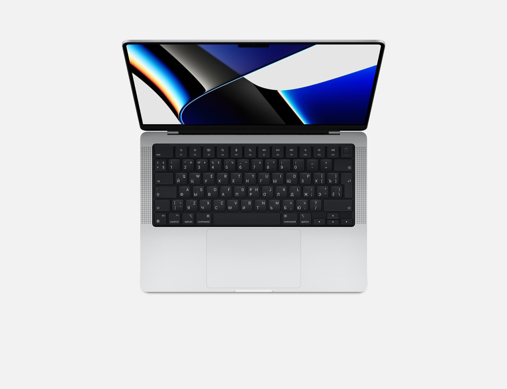 Ноутбук Apple MacBook Pro 14" A2442 (MKGR3X/A) 14"/Apple M1 Pro/RAM 16GB/SSD 512GB/14 Core GPU/3024*1964/Retina/Mac Os/Подсветка кл-ры: нет/серебристый. Состояние: B1