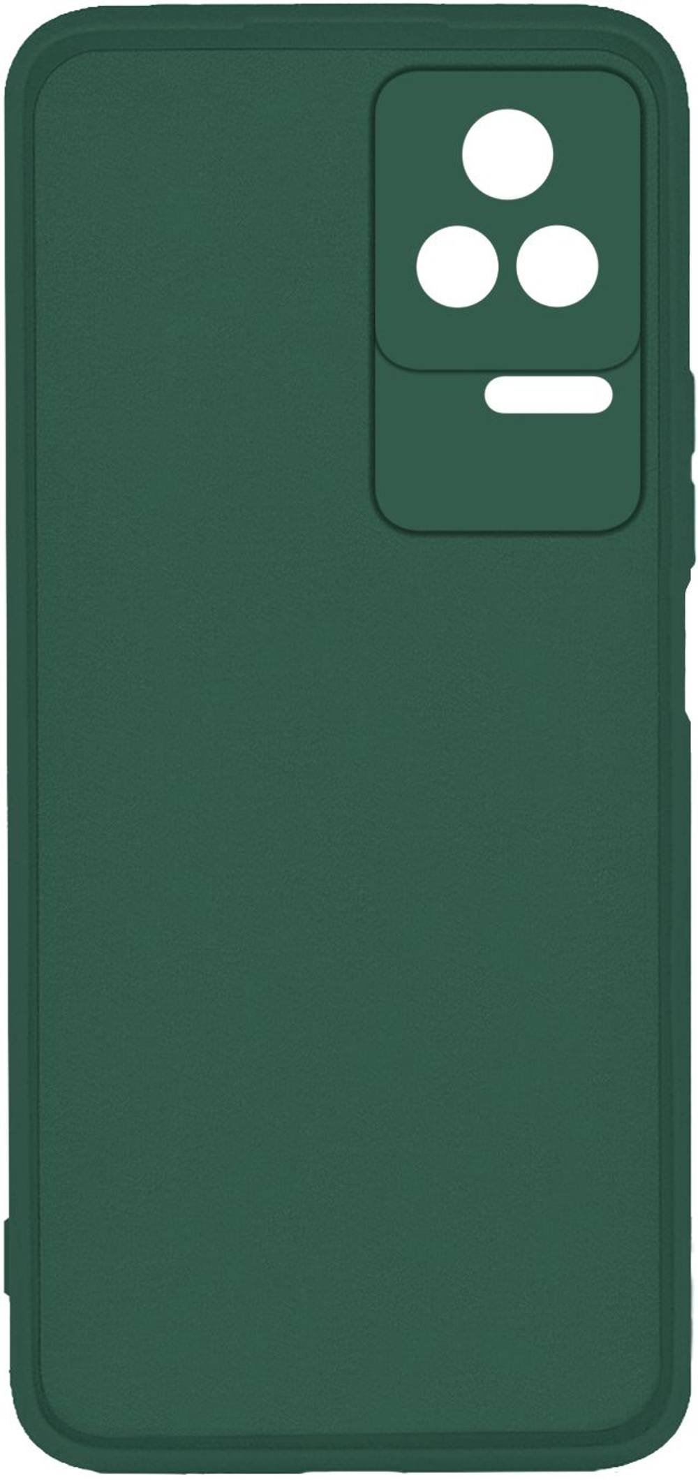 Мягкий Soft Touch чехол из силикона для XIAOMI POCO F4 с бархатной подкладкой