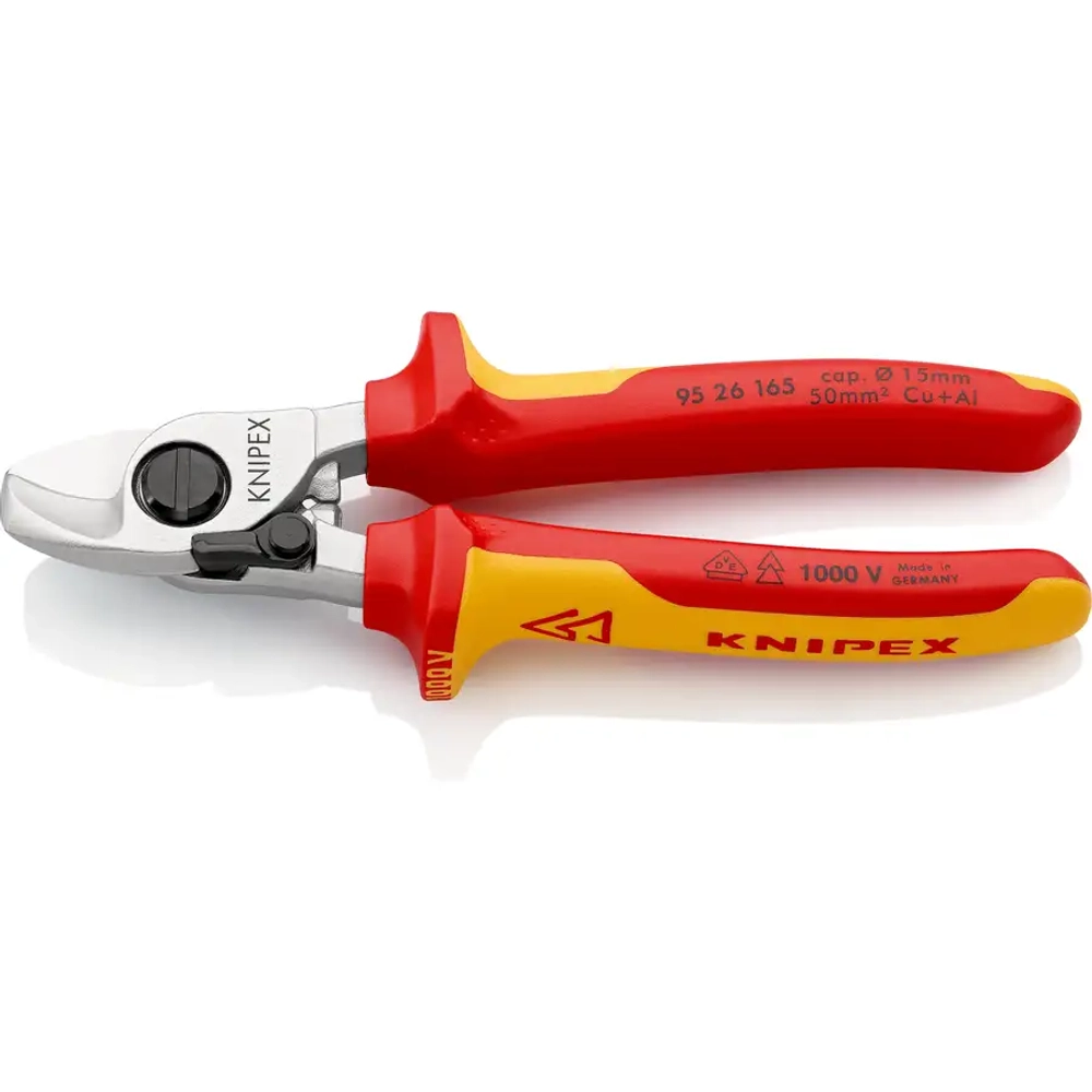 Ножницы для резки кабелей 165 мм Knipex 95 26 165 SB