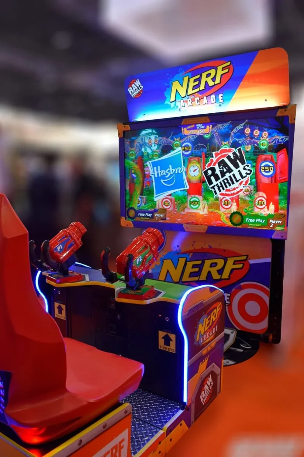 Аттракцион тир «NERF Arcade»