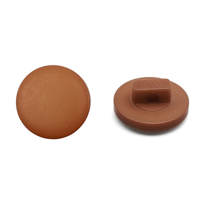 Пуговицы на ножке 18L=11 мм, пластик (Brown (коричневый)), NE68, 72 шт