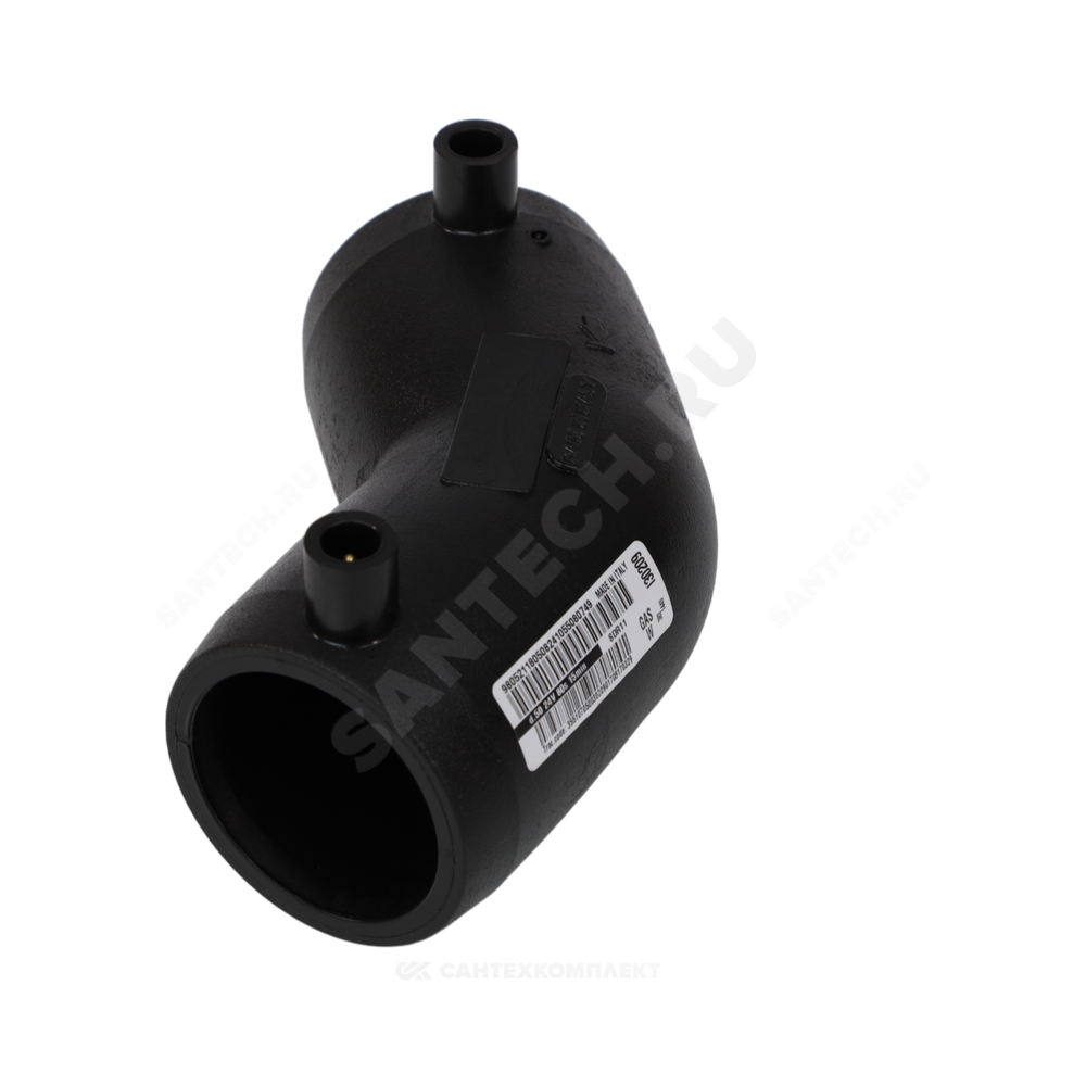 Отвод электросварной ПЭ100 Дн 90х90гр Ру16 SDR11 SMART JOINT EFL990A