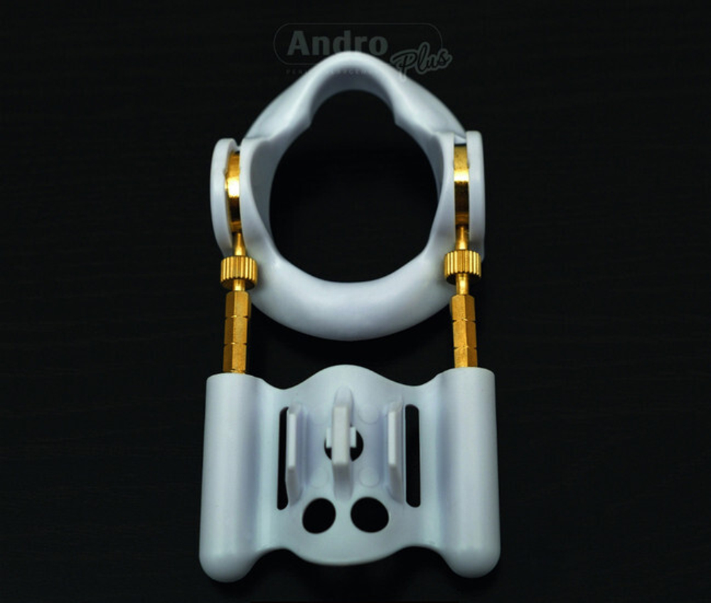 Аппарат для увеличения пениса Andro-Penis Extender Blue (Цвет: синий с серебряным)