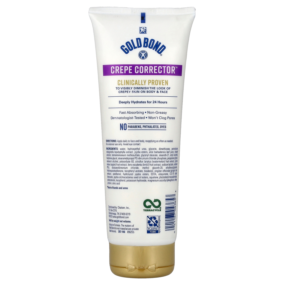 Gold Bond, Age Renew®, Crepe Corrector™, лосьон для тела и лица, для нормальной и сухой кожи, 226 г (8 унций)