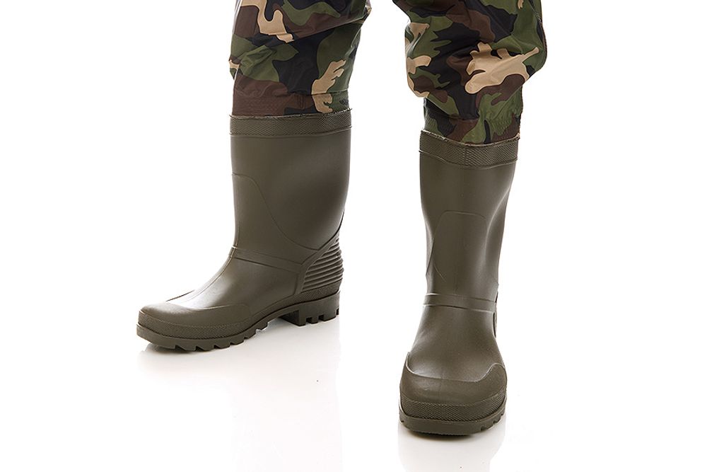Вейдерсы HIGASHI Waterskin Camo pvc w/boot XXXL