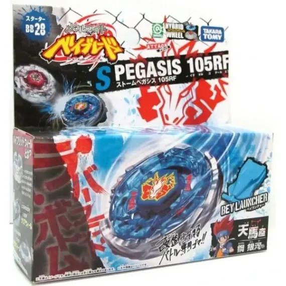 Волчок и лаунчер Storm Pegasus 105RF BB28 от Takara Tomy