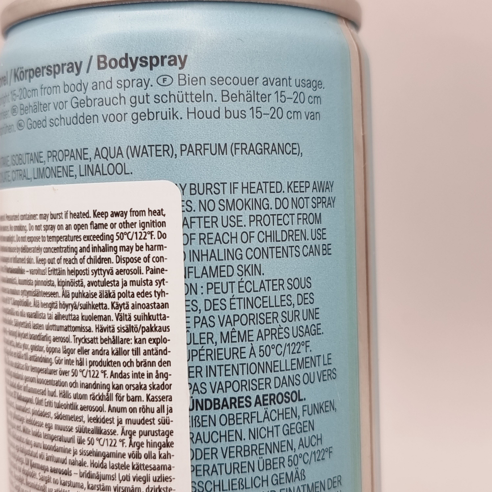 Део-спрей для тела мужской Superdry Pacific, Морские водоросли, Петитгрейн, Сандал, веганский, 200 мл (из Финляндии)