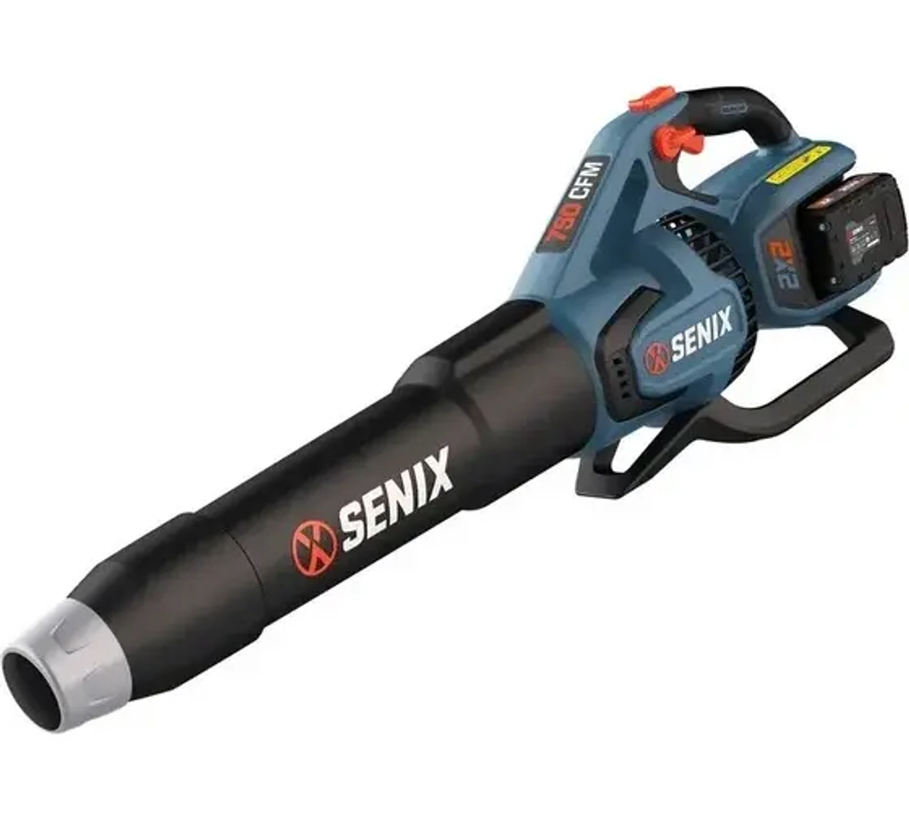 Воздуходувка аккумуляторная BLAX2-M2-EU, 2X2 40V,216 км/ч, 2акб ,1зу, SENIX