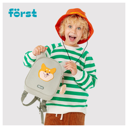 Först Рюкзак Först F-Kids "Cute corgi" 25*21*10см, 1 отделение, уплотненная спинка