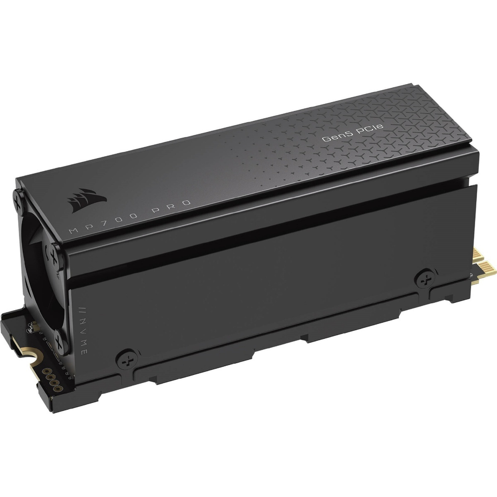 Твердотельный накопитель SSD 1TB Corsair MP700 PRO, M.2, PCI-E 5.0 x4, TLC 3D NAND (R/W - 11700/9600 MB/s) with Air Cooler