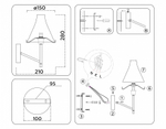 Бра Ambrella Light HIGH LIGHT LH57137