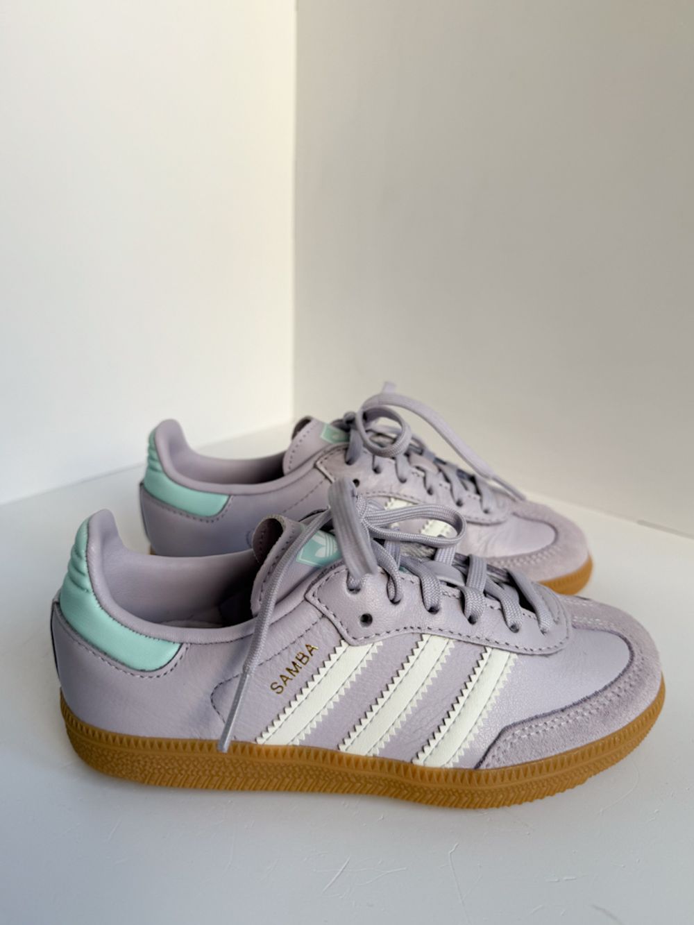 Новые комбинированные кроссовки Adidas Samba, 28