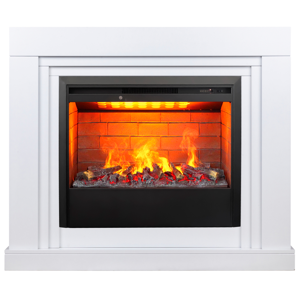 Каминокомплект Real Flame Stanley 26 WT с очагом 3D Helios 26