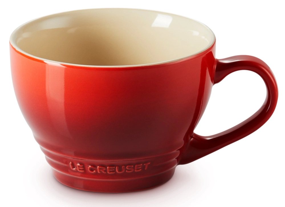 Le Creuset Кружка 400 мл для капучино вишневая 70304400600002