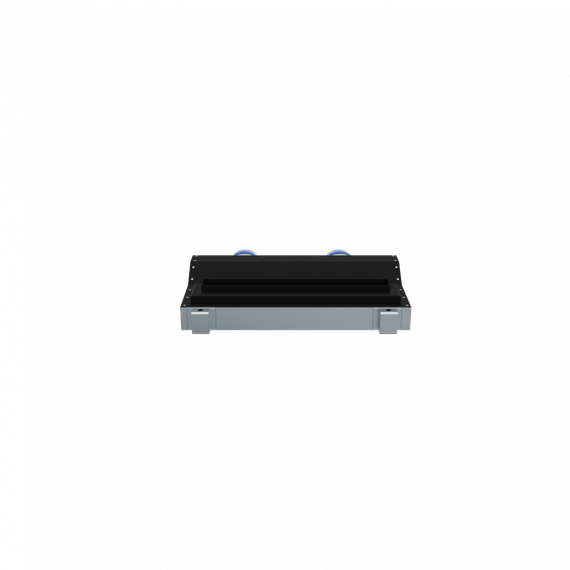Flexag SHN-1-500-25-B щелевой диффузор с низкопрофильной КСД под гипсокартон, черный