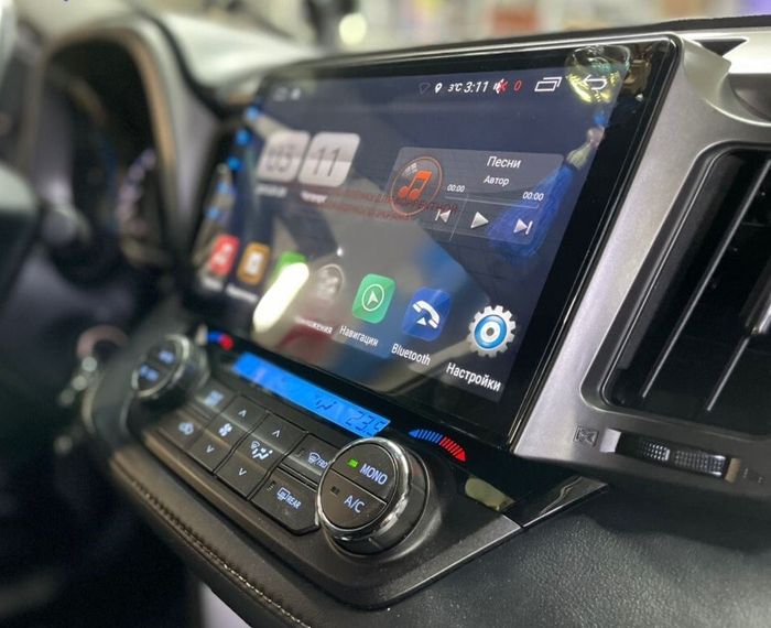 Магнитола для Toyota RAV4 4 2012-2019 - FarCar S400-TS18 монитор 10.36" QLED на Android 14, CarPlay, 4G SIM-слот