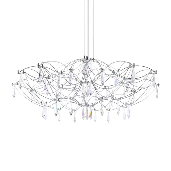 Подвесная люстра Mira 10586/900 Silver Asfour Loft It